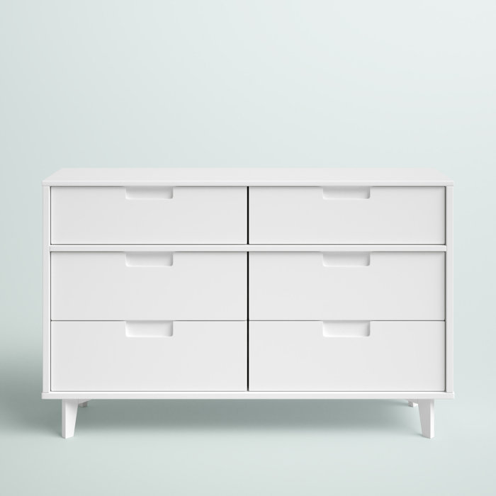 Mercury Row® Helmick 6 Drawer 52" W Dresser & Reviews Wayfair